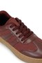Moon.F Burgundy Girls' Sneaker - 7