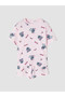 Rmz Gi̇yi̇m Farkiyla Popular Cartoon Hero Themed Printed Girls' Shorts Pajama Set - 2