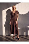 Esvab • Modern & Distinctive V-Fit Gathered Modal Blend Dress - 2