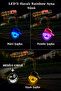 In-Car Led Decorative Rearview Mirror Ornament with Cool Emoji Hat (Blue, Pink, Black) - 6
