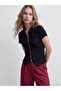 Rmz Gi̇yi̇m Farkiyla Devrik Roba Collar Gathered Blouse