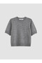 Short Sleeve Women's Knitwear Sweater - 4