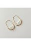 Chalcedony Half Moon Dangle Natural Stone Earrings White