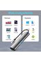 موزع USB 5 في 1، محول USB HDMI 4K 60Hz مع منفذي USB-C و2 USB-A 3.2 الجيل الثاني 10Gbps موزع بيانات ف - 5
