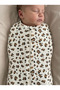 Newborn baby swaddle, baby sleeping bag, 100% cotton jersey fabric, 0-3 months zippered swaddle - 2