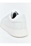 Lcw Steps White Lace-Up Leather Look Men's Sneakers - 5
