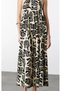 Rochie maxi fluidă cu imprimeu - 7