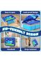صندوق غداء بينتو بتصميم قلعة ليهو للاطفال (سمكة قرش) | 1250ml Lunchbox with 5 Compartments, Boys Gir - 5
