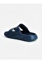 Lcw Steps Navy Blue Velcro Closure Men's Slippers - 4