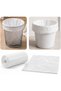 Felixo 10 Gallon Garbage Bags, 30 Bags, 54 × 60 cm, HDPE OXO-BIO Degradable Trash Bags for Kitchen, Bathroom, Home & Office Waste Bins. White - 2
