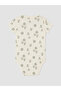 Patterned Baby Boy Snap-On Bodysuit - 3