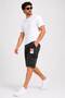 Cargo Pocket Capri with Side Pockets Black Snow - 7
