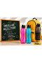 750 ml Hard Plastic Water Bottle – with Locking Lid, Bpa Free Water Bottle – with 3 Color Options - 2