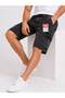 Cargo Pocket Capri with Side Pockets Black Snow - 5