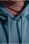 Women's Hijab Hooded Oversize Fit Cotton 3 Thread Pocket Sweatshirt - 3