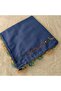 Handmade Needlework Writing, Scarf, Yemeni, Mevlit Cover, Head Cover, 4 Sides Embroidered, 100% Cotton, 100*100cm - 2