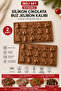 2 Pieces of 15-Figured Silicone Christmas Chocolate Mold – Ice, Jelly, Candy and Mini Cake Mold