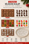 2 Pieces of 15-Figured Silicone Christmas Chocolate Mold – Ice, Jelly, Candy and Mini Cake Mold - 4
