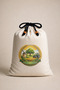Multi-Purpose Printed Legume Pouch, Nuts Pouch, and Dried Food Pouch - 100% Cotton Raw Cloth Fabric | Model-01 | - 6