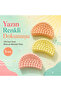 3-Piece Pearl Oval Bead Model Colorful Latch Buckle - 5 cm