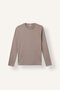Slim Fit Crew Neck Long Sleeve Combed Cotton Basic Tunic I2976Ax26Au