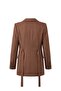 Brown Sydney Belted Blazer Jacket - 3
