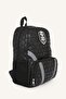 Unisex Football Themed Honeycomb Textured Backpack H9252A8Ns - 3