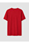 Ozmarka New Season Red Crew Neck Men's Pajama Top - 6