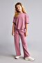 Wide Cut 2-Piece Dusty Rose Set for Girls I0592A826Au - 2