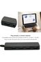 إل بريكو موزع USB 3.0، محول USB C متعدد المنافذ بـ 4 منافذ USB C، موزع بيانات التوصيل والتشغيل للابت - 3