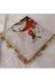 Handmade Needlework Writing, Scarf, Yemeni, Mevlit Cover, Head Cover, 4 Sides Embroidered, 100% Cotton, 100*100cm - 3