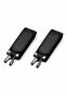 Metal Hook Buckle-Free Elastic Waist Belt 2-Piece Set - 2