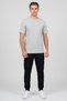 Men Sportswear Fit Short Sleeve Outdoor T-Shirt, Heather Grey - 2