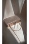 Women's Rose Gold Kumsim (Non-Shedding) Stylish Evening Dress Portfolio Bag with Extra Chain and Detachable Handle - 3