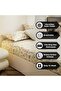 Soft Cotton Bedding Sheets King Size 300 Thread Count Microfiber Flat Sheet with 2 Pillowcases Bed Sheet Set - 2