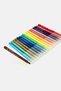Color Peps Long Life 18 Pieces Ultra Washable Felt Tip Pens Set, Multicolor - 4