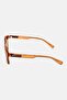 Men L6055S Round Sunglasses, Light Brown - 4