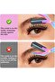 Professional 2 in 1 Eyebrow Scissors with Comb Stainless Steel Micro Eyebrow Trimmer Shaping Tool for Women - 4