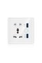 مقبس حائط ذكي باللمس ويعمل بالواي فاي من تريفيوناك، مقبس حائط بمنفذ USB ومنفذ Type نوع سي، للتحكم عن - 5
