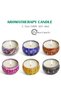 Christmas Scented Candle Gift, Aromatherapy Candles, Natural Soy Wax Scented Candle Set for Women, Cande Gift Set Meditation Gifts, Holiday Christmas Gifts for her, 12 Pack - 3