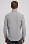 Men Regular Fit Long Sleeve Stripe Casual Shirt, Navy - 2