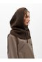 Balaclava tricotată cu model torsadă - 3
