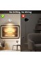 Wireless Spot lights Indoor: Rechargeable Dimmable with Remote & Timer - 360° Rotatable Indoor Light - 2