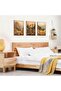 Signtouch Canva Geometric Boho Botanical Wrap Framed Wall Art 6-Piece 40x60 cm - 4