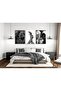 Signtouch Mid-Century Geometric Sun Beige Wall Art 6-Piece Outer Frame 30x40 cm - 4