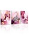 Signtouch Allah Muhammad Religious Wrap Framed Islamic Wall Art 3-Piece 30x40 cm