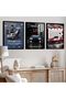 Signtouch Cars Wall Art Set of 3 Outer Frame 30x40 cm - 2