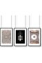 Signtouch Mosaic Islamic Wall Art Set of 3 Outer Frame 40x60 cm - 3