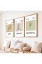 Signtouch Arabic Hotel Islamic Wall Art Set of 3 Outer Frame 50x70 cm - 2