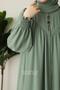 Elif Ferace Shawl Gift Set Water Green - 7